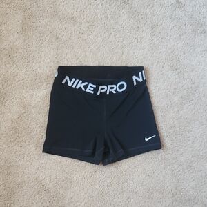 Nike Women's Pro 3” Shorts, Size Small Color: Black